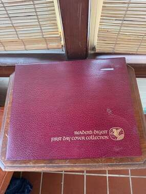 Reader's Digest First Day Cover Collection Stamp Album